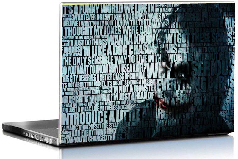 Printclub Joker Laptop Sticker 15.6 inch-Laptop Skin-2018-113 Vinyl Laptop Decal 15.6