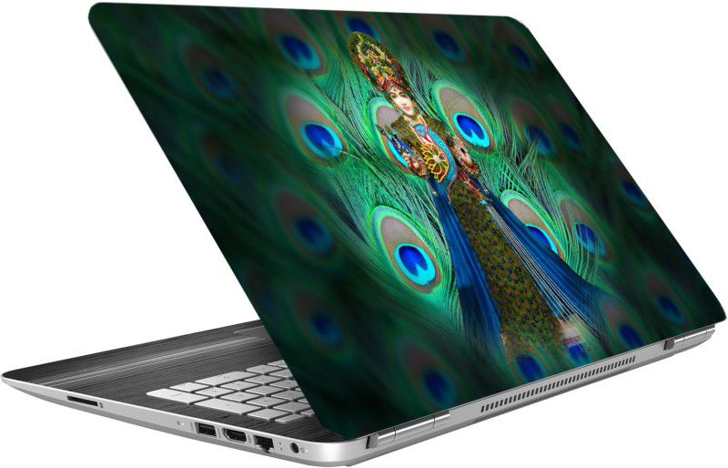 Lappy LORD KRISHNA Laptop Skin Compatible with All Laptop Dell/Lenovo/Acer/HP Vinyl Laptop Decal 15.6