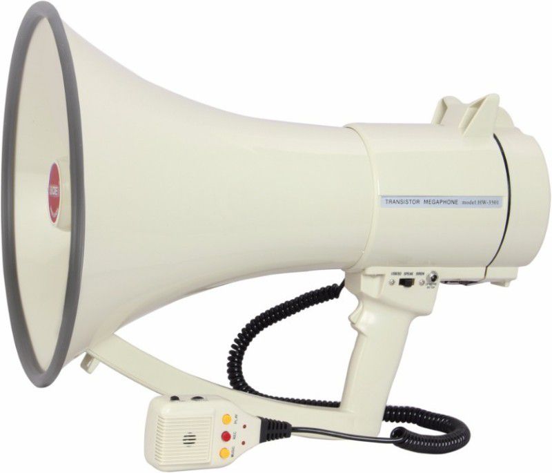 5 CORE PA MEGAPHONE (NO Rechargeable battery) HW-3501 Outdoor PA System  (35 W)