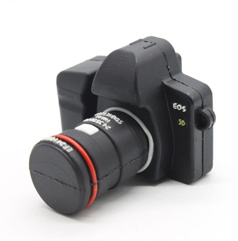 Tobo Mini DSLR Camera USB Flash Drive 16 Pen Drive  (Black)