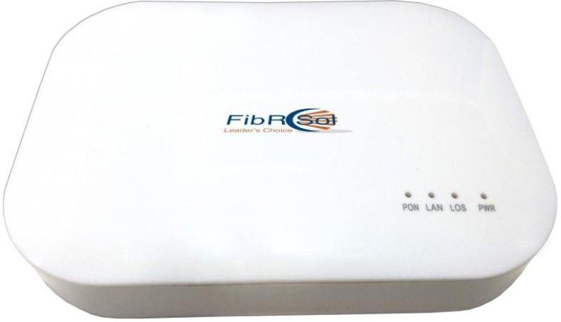 FibrSol -EPON/GPON Dual Mode ONT - 1 GE Port (Model: FS-1GE-XPON) 0 Mbps Router  (White, NA)