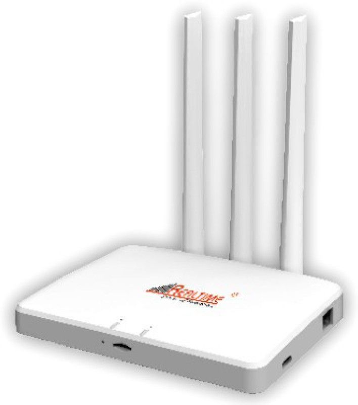 Realtime W8+ 300 Mbps 4G Router  (White, NA)