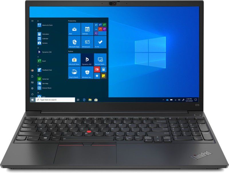 Lenovo ThinkPad E15 Core i3 11th Gen - (4 GB/256 GB SSD/Windows 10 Home) E15 Laptop  (15.6 inch, Black, 1.7 kg, With MS Office)