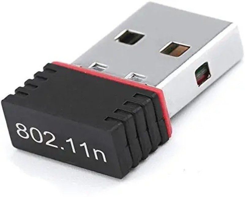 SystemGlobe 950m wireless-N mini usb adaptor USB Adapter  (Black)