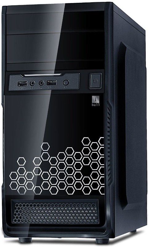 iball Core i3 (4 GB RAM/Integrated Graphics/500 GB Hard Disk/Windows 10 (64-bit)/1 GB Graphics Memory) Full Tower  (Baby Ultra Slim i3/500/4)