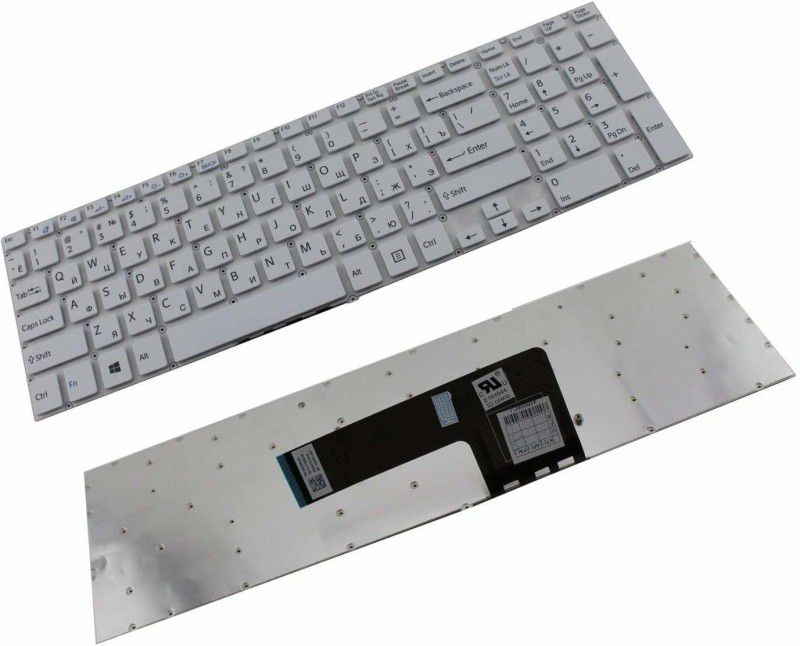 zikson Series White Laptop Keyboard Compatible Laptop Keyboard Replacement Key