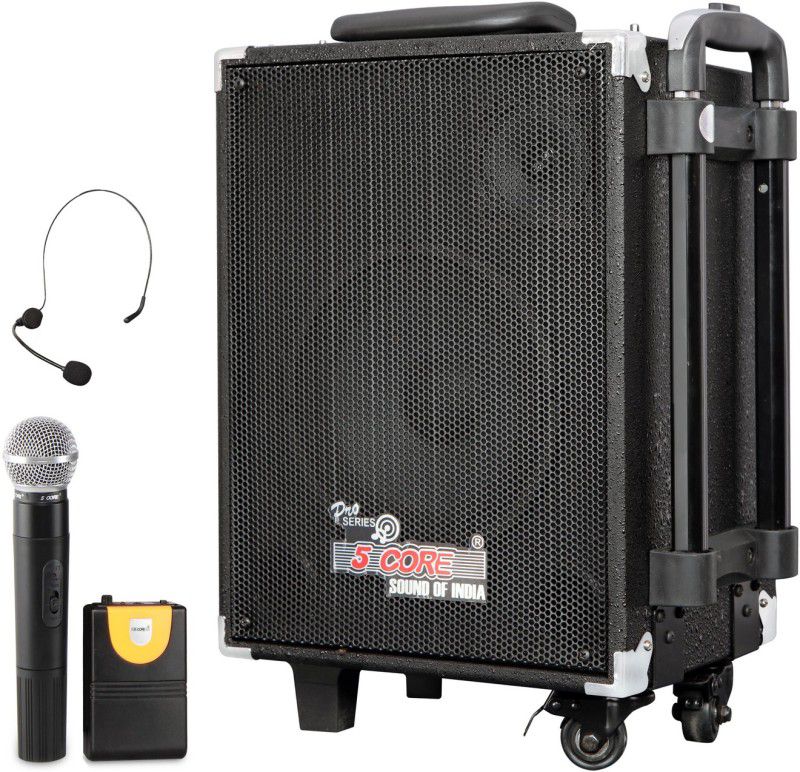 5 CORE 460U-BT Portable Wireless Rechargeable Hi-Fi Outdoor PA System  (150 W)