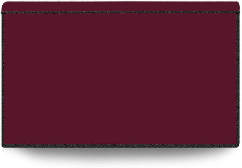 JIYANSH MATTERS Two Layer Screen Protector Or LED/LCD TV,Computer Monitor Cover for 24 inch LED/LCD TV,Computer Monitor - JM 16_LED 24_maroon  (Red)