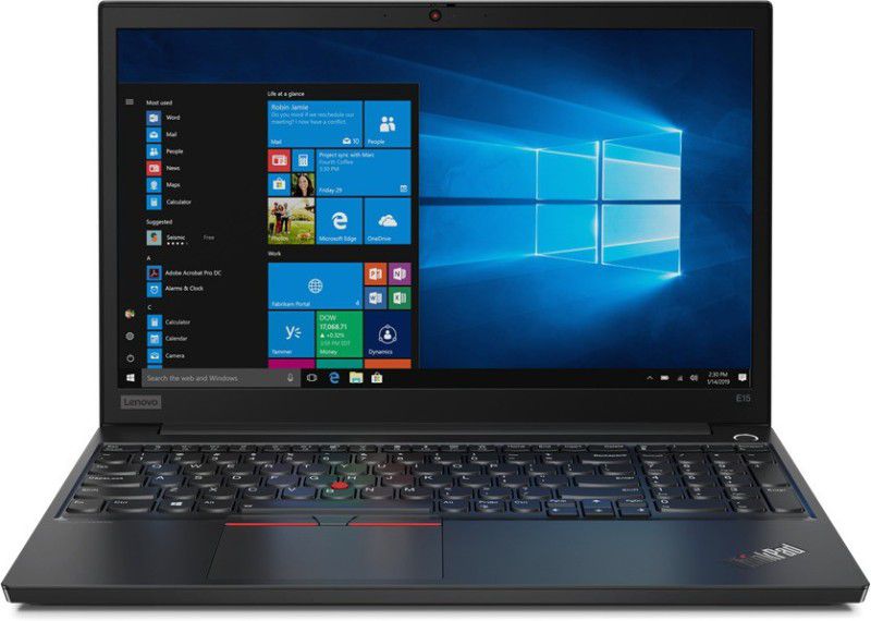 Lenovo ThinkPad E15 Core i5 10th Gen - (8 GB/1 TB HDD/128 GB SSD/Windows 10 Home) Black Laptop  (15.6 inch, E15, 1.9 kg, With MS Office)