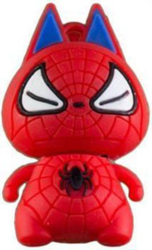 microware 16GB Spider Shape Designer Fancy Pendrive (Red) 16 GB Pen Drive  (Red)