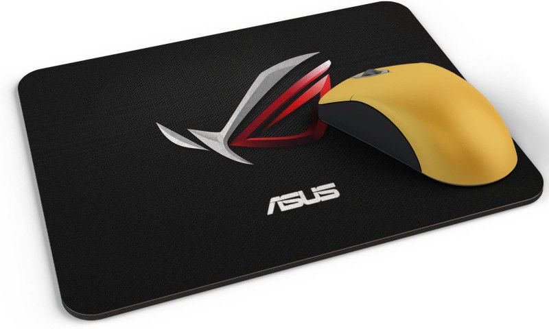 UTU Asus Rog Logo Mousepad  (Black)