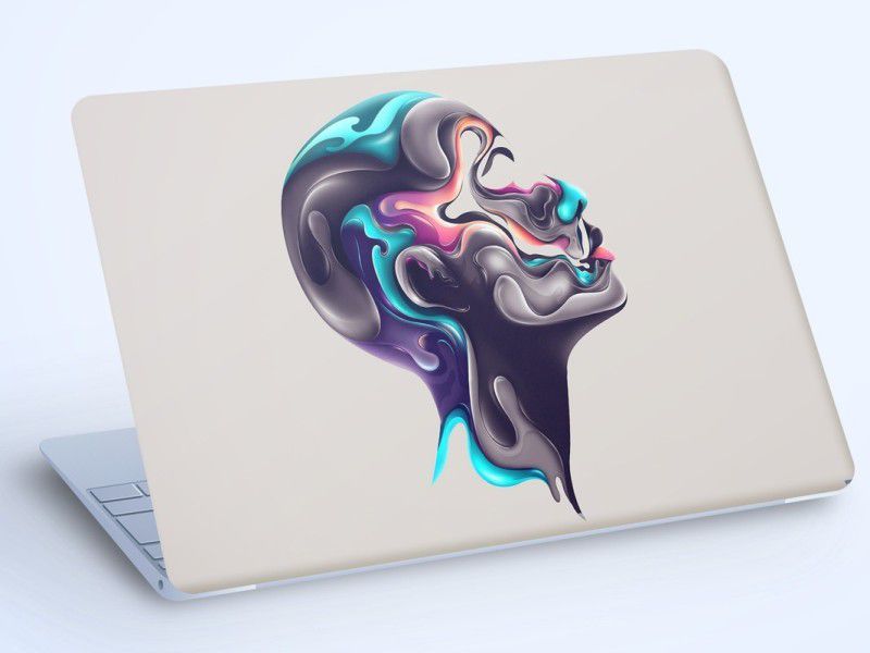 LIKEIT Laptop Printed Sticker [Eco Vinyl}, {Matte Finish] for All Laptop 14 Inch 11 ECO VINYL Laptop Decal 14