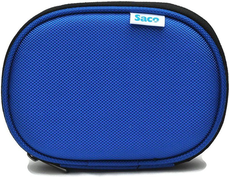Saco Superfit HDD-Blue18 4.5 inch External Hard Drive Enclosure  (For SamsungM31.5TBExternalHardDisk(CasingCaseCoverEnclosureBagSleevewallet)(Blue), Blue)