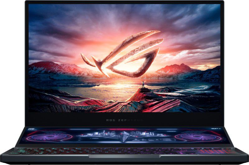 ASUS ROG Zephyrus Duo 15 Core i7 10th Gen - (32 GB/2 TB SSD/Windows 10 Home/8 GB Graphics/NVIDIA GeForce RTX 2080 Super with Max-Q Design) GX550LXS-HC145TS Gaming Laptop  (15.6 inch, Gray, 2.48 kg, With MS Office)