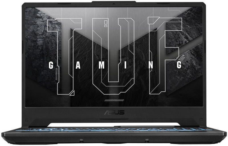 ASUS TUF Gaming A15 Ryzen 7 Octa Core 5800H - (16 GB/512 GB SSD/Windows 10 Home/6 GB Graphics/NVIDIA GeForce RTX 3060/144 Hz) FA506QM-HN008TS Gaming Laptop  (15.6 inch, Graphite Black, 2.30 kg, With MS Office)