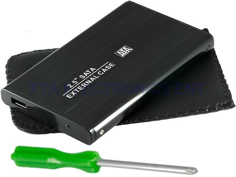 AVB TB Black External portable 2.5 " Sata Casing Hard Disk case Usb 2.0 2.5 inch External Hard Drive enclosure  (For Laptop Hard Disk, Black)