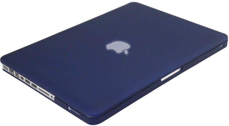 Tobo Front & Back Case for MacBook Pro 13 With CD ROM Hard-shell Case Cover, Model:A1278, Navy Blue  (Blue, Hard Case, Pack of: 1)