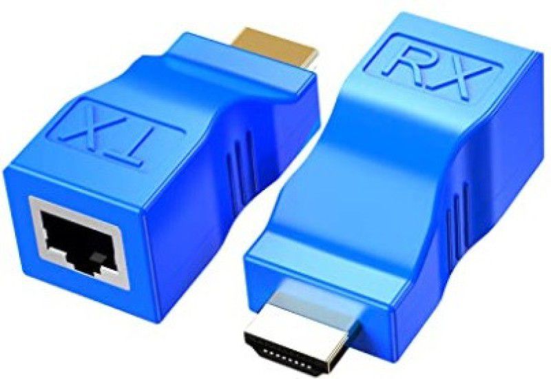 Blues HDMI Extender RJ45 Ports Lan Adapter  (2.5 Mbps)