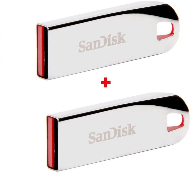 SanDisk CRUZER FORCE 16 GB Pen Drive  (Silver)