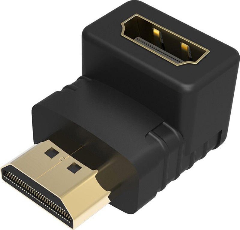 EVERYCOM Everycom HDMI Female to HDMI Male 270° Adapter - Black HDMI Female to HDMI Male 270° Adapter - Black HDMI Connector  (Black)