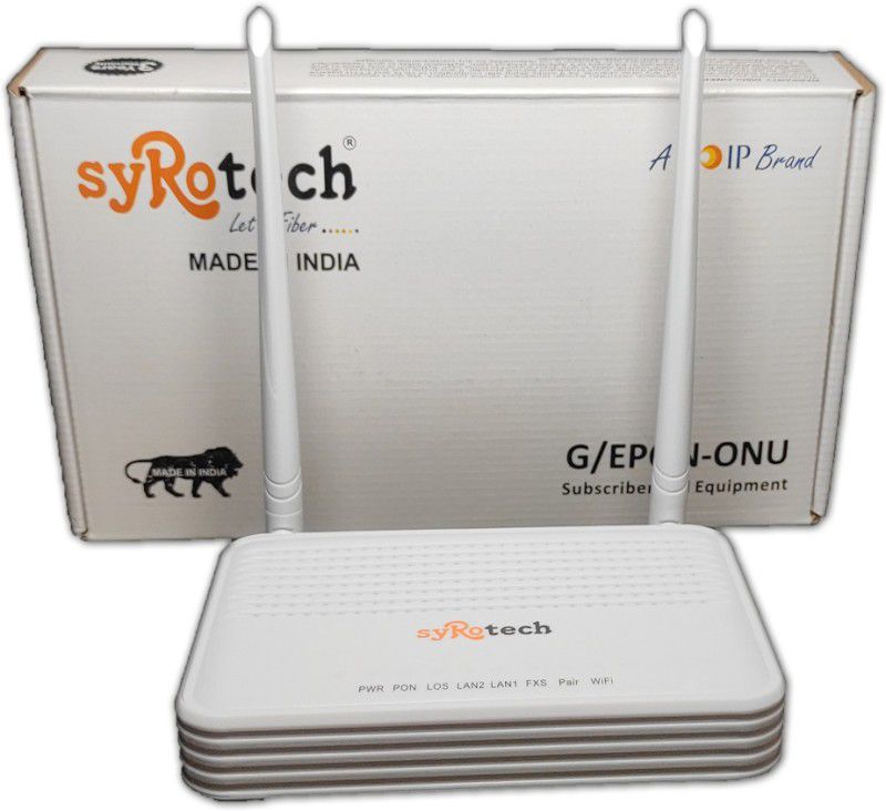 Syrotech SY1110WDONT 150 Mbps Router  (White, Single Band)