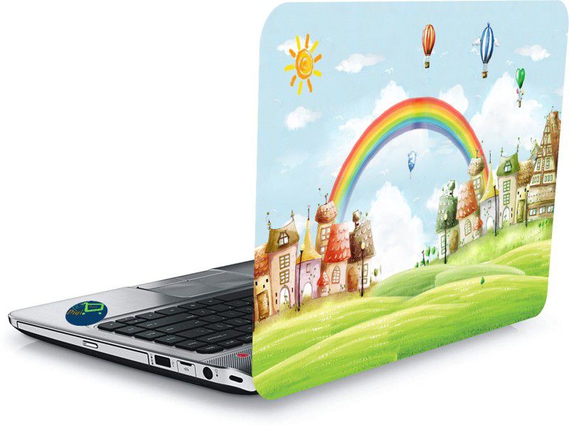 qthinfra QTH DYNAMIC DESIGN LAPTOP STICKER 15.5 Inch QTH-L10-1040 VINYL Laptop Decal 15.5