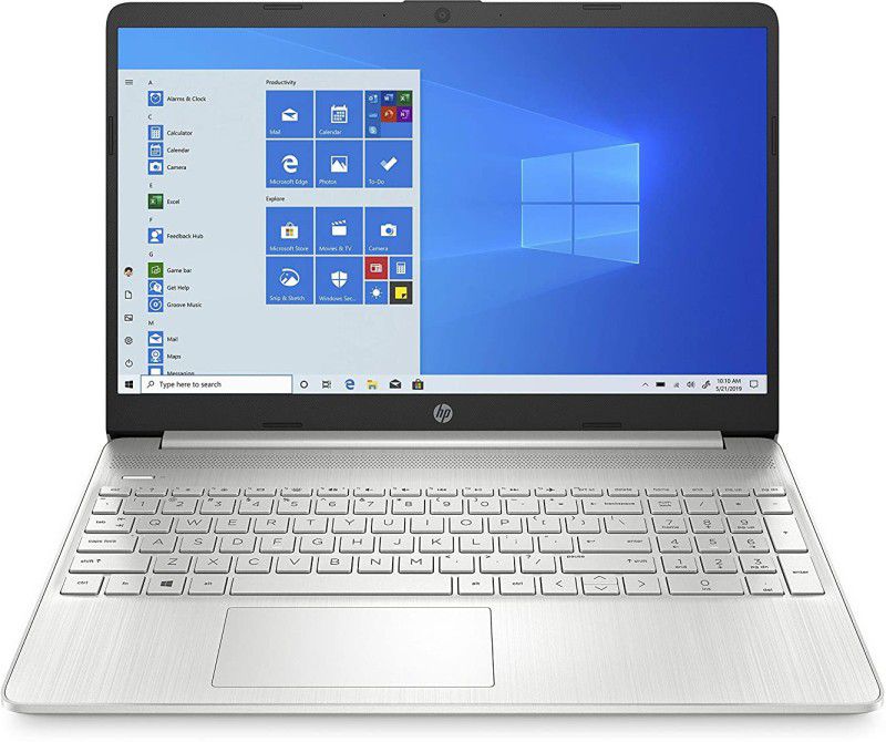 HP 15s Core i3 11th Gen - (8 GB/1 TB HDD/Windows 10 Home) 15s-du3038TU Thin and Light Laptop  (15.6 inch, Natural Silver, 1.77 kg, With MS Office)