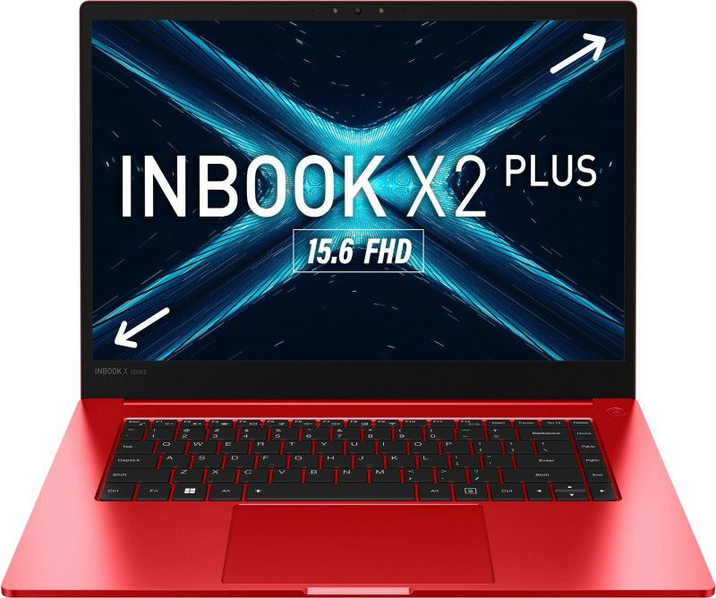 Infinix INBook X2 Plus Core i3 11th Gen - (8 GB/512 GB SSD/Windows 11 Home) XL25 Thin and Light Laptop  (15.6 Inch, Red, 1.58 Kg)