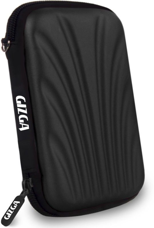 Gizga Essentials Self Tattoo Hard Shell 2.5 inch Hard Drive Case  (For 2.5 inch Hard Drive, Black)