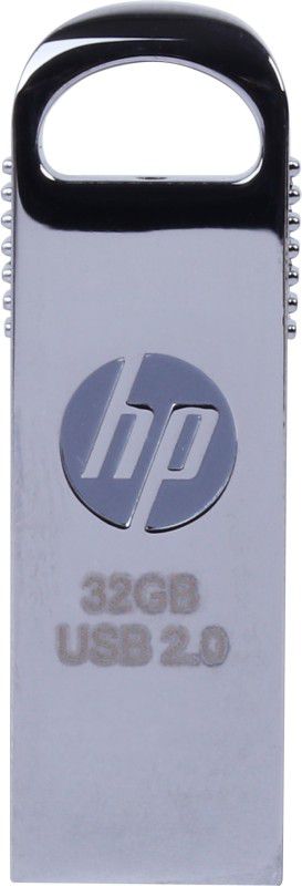 HP USB 2.0 FLASH DRIVE 32GB (MODEL V206W) 32 GB Pen Drive  (Silver)