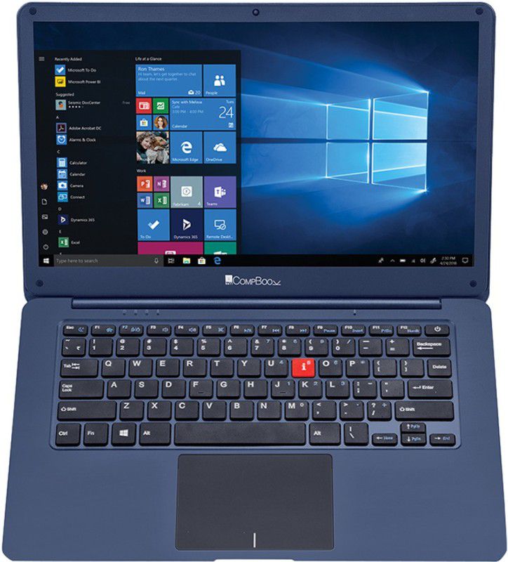 iball CompBook M500 Celeron Dual Core - (4 GB/32 GB EMMC Storage/Windows 10 Home) M500 Laptop  (14 inch, Cobalt Blue, 1.3 kg)