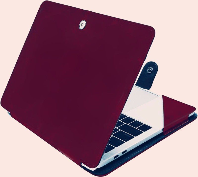 Vida Feliz Front & Back Case for HP EliteBook 840 G3  (Maroon, Laptop Case, Pack of: 1)