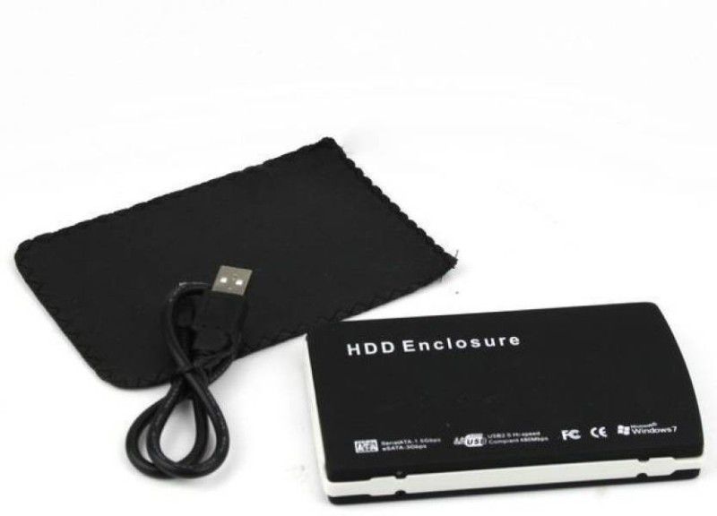 GADGET DEALS External SATA Casing (USB 2.0/3.0) inch 2.5 inch Hard DIsk Casing  (For 2.5 inch Hard Disk, Multicolor)