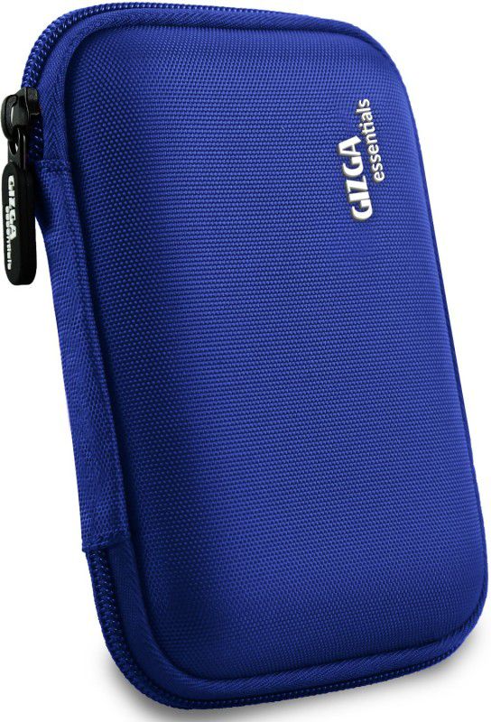 Gizga Essentials Front & Back Case for 2.5 inch Hard Drive Hard Drive  (Blue, Pack of: 1)
