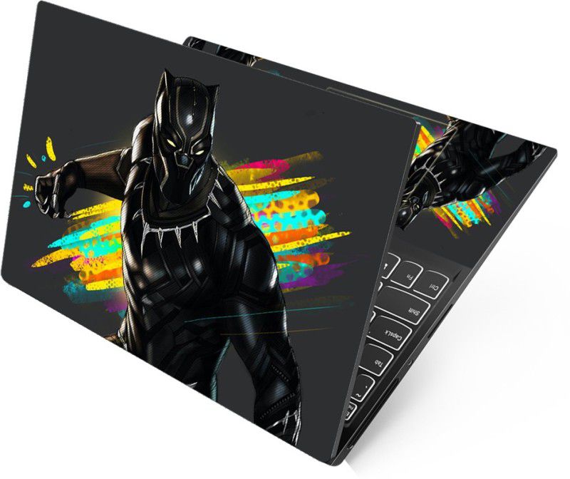 Anweshas Premium Vinyl HD Printed Easy to Install Full Panel Laptop Skin/Sticker/Decal for all Size Laptops upto 15.6 inch No Residue, Bubble Free - Panther Self Adhesive Vinyl Laptop Decal 15.6