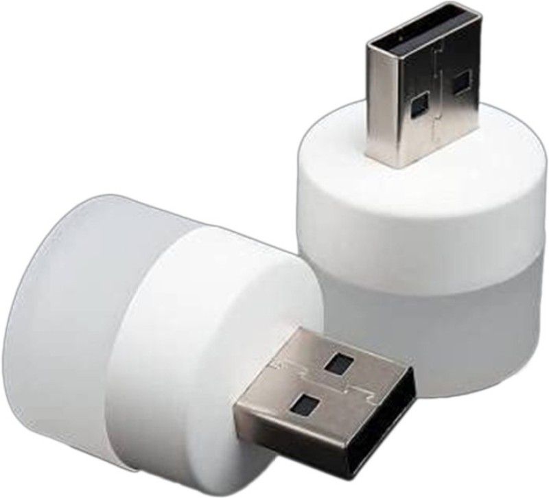 WONDER CHOICE USB LED Bulb combo of 2 Lights Powered by any USB source, Mini Small Led Light  (Warm Wight)