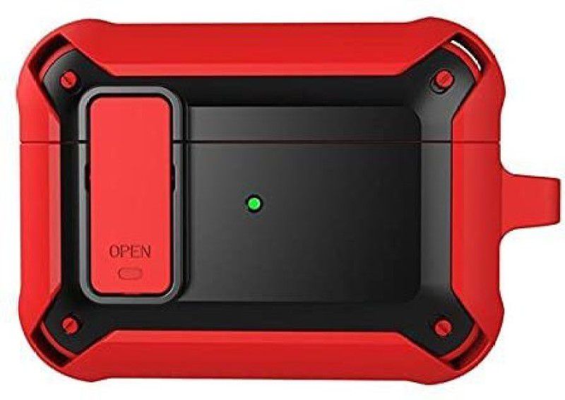 Antonia Pouch for Air Pod Pro  (Black, Red, Waterproof)