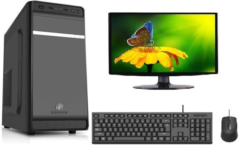 ZOONIS CORE 2 DUE Core 2 Duo (4 GB DDR3/500 GB/120 GB SSD/Windows 7 Ultimate/15 Inch Screen/MA10/PUNTA 15 INCH LED/G41)  (Black)