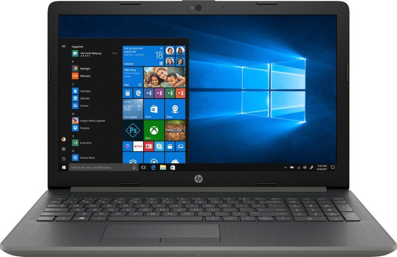 HP 15 Core i3 7th Gen - (8 GB/1 TB HDD/Windows 10 Home) 15-da0400TU Laptop  (15.6 inch, Smoke Grey, 2.04 kg, With MS Office)