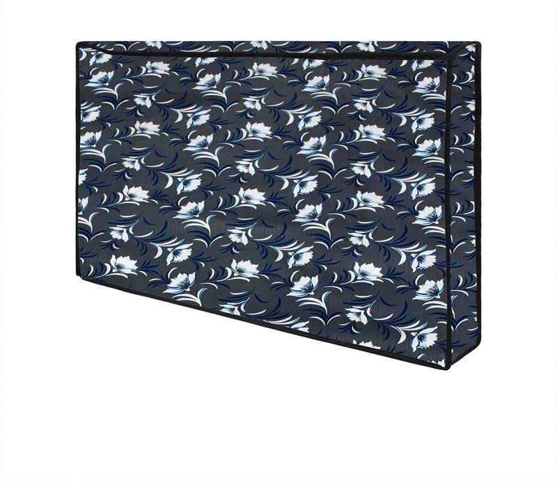 Nitasha 2 Layer & water-dustproof cover for 50 inch TV - LED03450IN-NIT02  (Dark Blue, White)