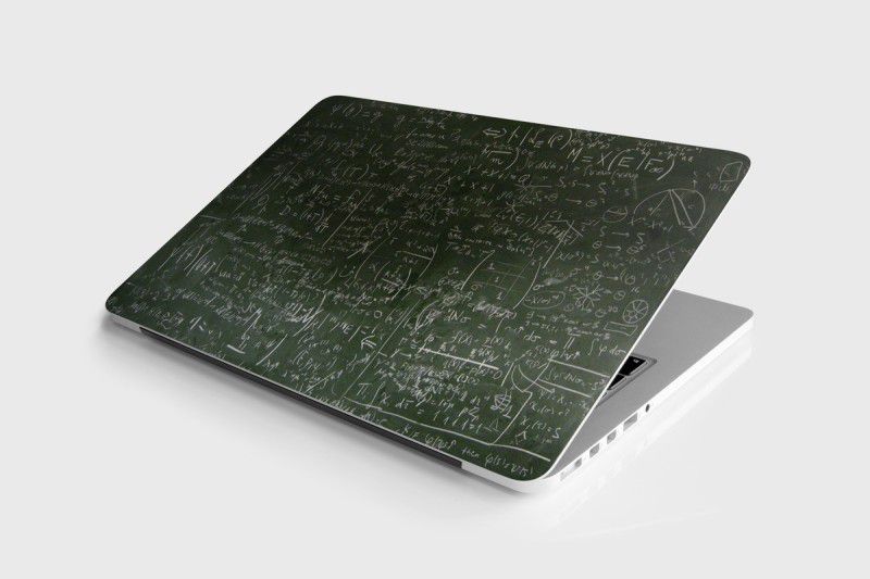 Yuckquee Maths Board Laptop Skin/Sticker/Vinyl for 14.1, 14.4, 15.1, 15.6 inches for Laptops or Notebooks Printed on 3M Vinyl, HD,Laminated, Scratchproof.M-22 Vinyl Laptop Decal 15.6
