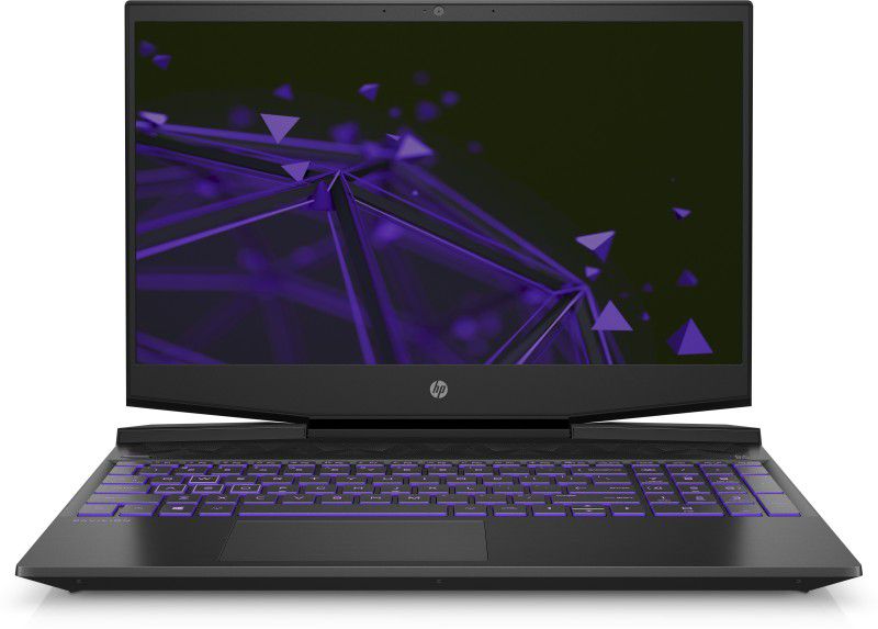 HP Pavilion Core i5 10th Gen - (8 GB + 32 GB Optane/512 GB SSD/Windows 10 Home/4 GB Graphics/NVIDIA GeForce GTX 1650Ti) 15-DK1508TX Gaming Laptop  (15.6 inch, Shadow Black, 2.23 kg)