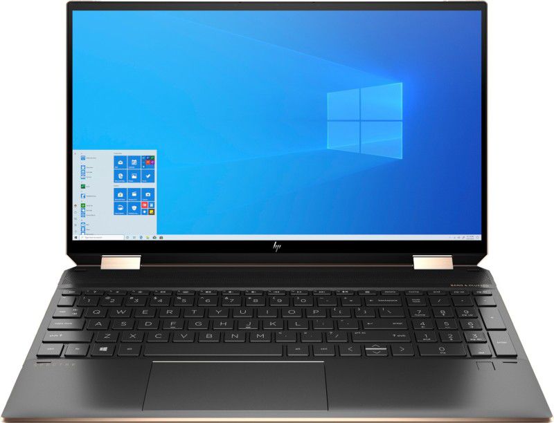 HP Spectre x360 Core i7 10th Gen - (8 GB/512 GB SSD/Windows 10 Home/4 GB Graphics) 15-EB0034TX 2 in 1 Laptop  (15.6 inch, Night Fall Black, 1.92 kg, With MS Office)