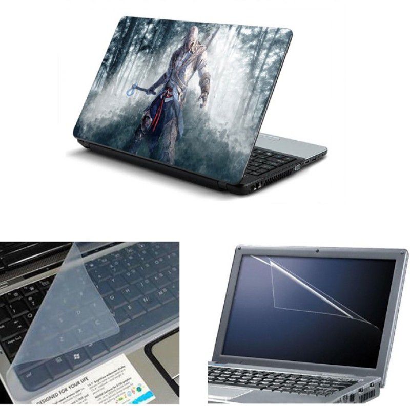 Namo Art 3in1 Laptop Skins with Screen Guard and Key Protector TPR1036 Combo Set