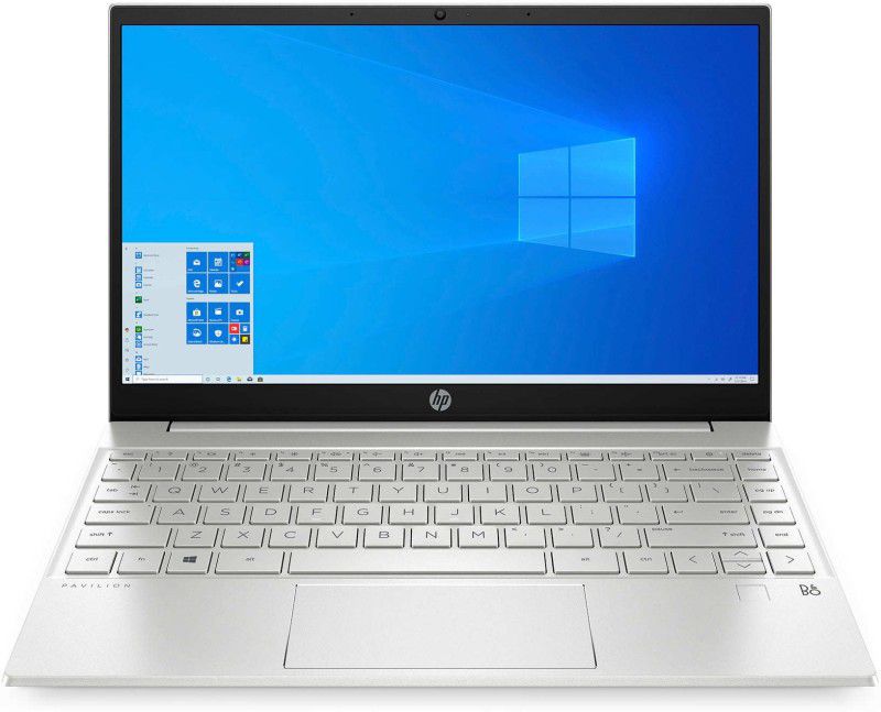 HP Pavilion Core i5 11th Gen - (16 GB/512 GB SSD/Windows 10 Home) 13-bb0075TU Thin and Light Laptop  (13.3 inch, Natural Silver, 1.24 kg, With MS Office)