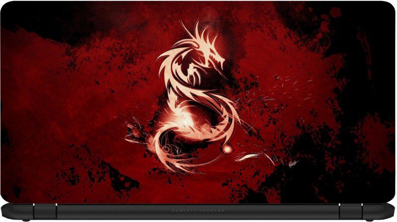 STORESOME dragon symbol wallpaper Premium vinyl Laptop Decal 15.6