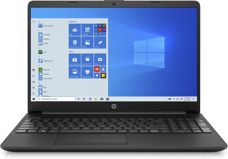 HP 15s Celeron Dual Core - (4 GB/1 TB HDD/Windows 10 Home) 15s-du1044tu Thin and Light Laptop  (15.6 inch, Jet Black, 1.76 kg)