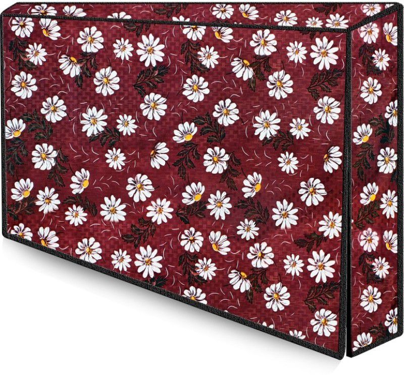 The Furnishing Tree 32 inch LED TV Cover for 32 inch LED/LCD Cover - No41_LED32IN  (Red)
