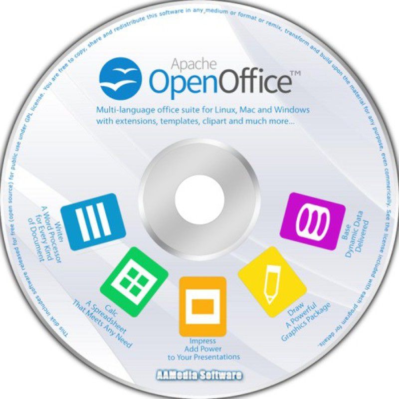 best deal Open Office 2021 - Latest Version for PC & Mac on CD Spreadsheet, Presentation  (1, 1 PC)