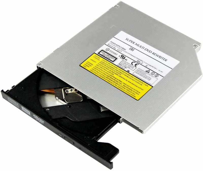 WISTAR Internal Thick 12.7mm SATA 8X DVDRW External DVD Writer  (Black)